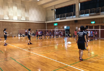 ★選手と対戦★ 写真