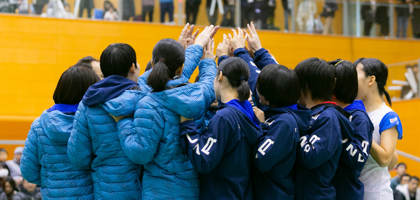 試合前・チームの写真